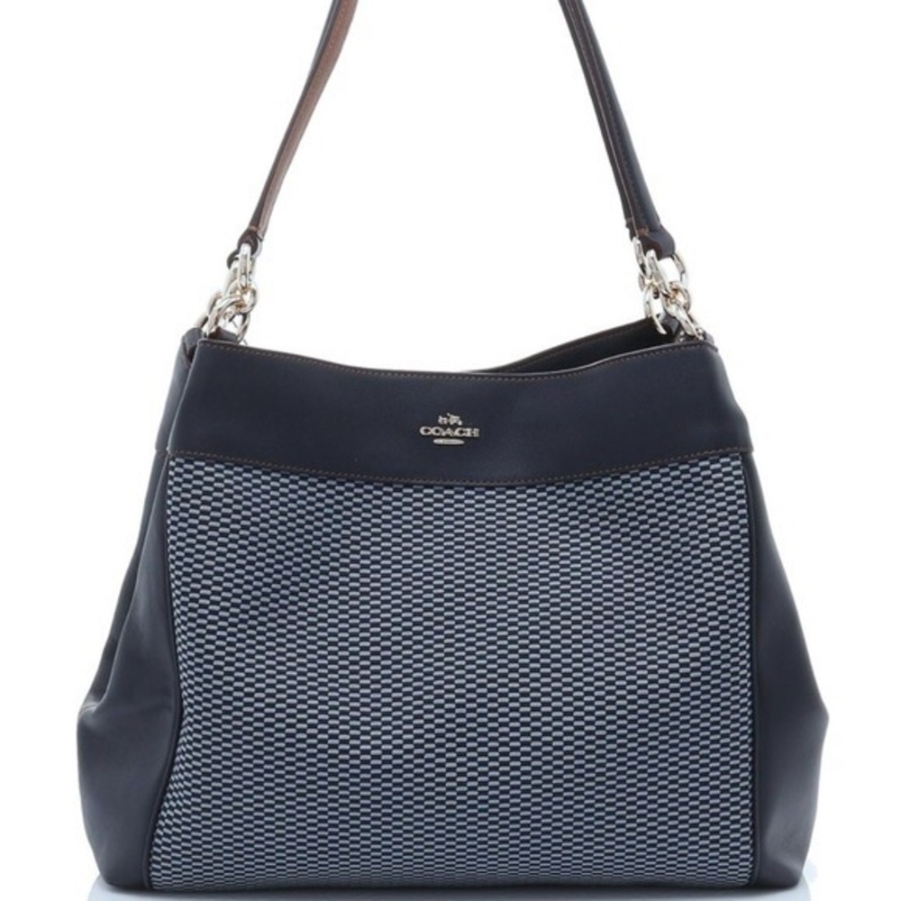 Coach Lexy shoulder bag in legacy jacquard